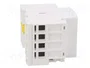 F&F Contactor de Instalación Modular 4-Polar 63A 24VAC/24VDC NO x4