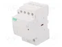 F&F Contactor de Instalación Modular 4-Polar 63A 24VAC/24VDC NO x4