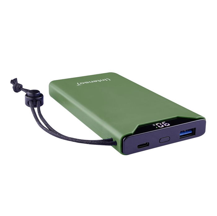 Intenso F10000 Power Bank 10000 mAh Verde Carga Rápida Power Delivery 20W Quick Charge 3.0 USB-C