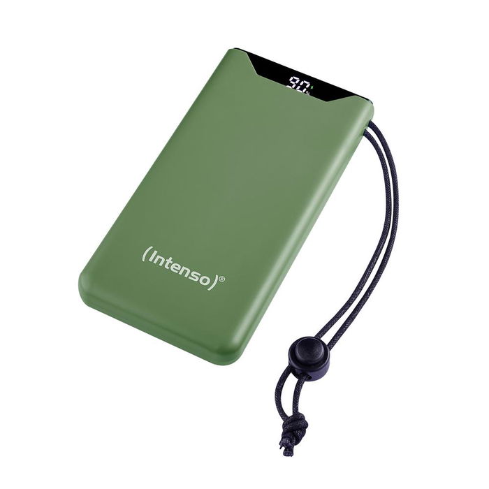 Intenso F10000 Power Bank 10000 mAh Verde Carga Rápida Power Delivery 20W Quick Charge 3.0 USB-C