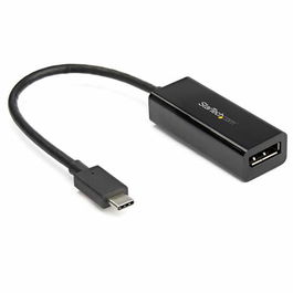 Adaptador USB C a DisplayPort Startech CDP2DP14B Negro