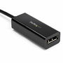 Adaptador USB C a DisplayPort Startech CDP2DP14B Negro