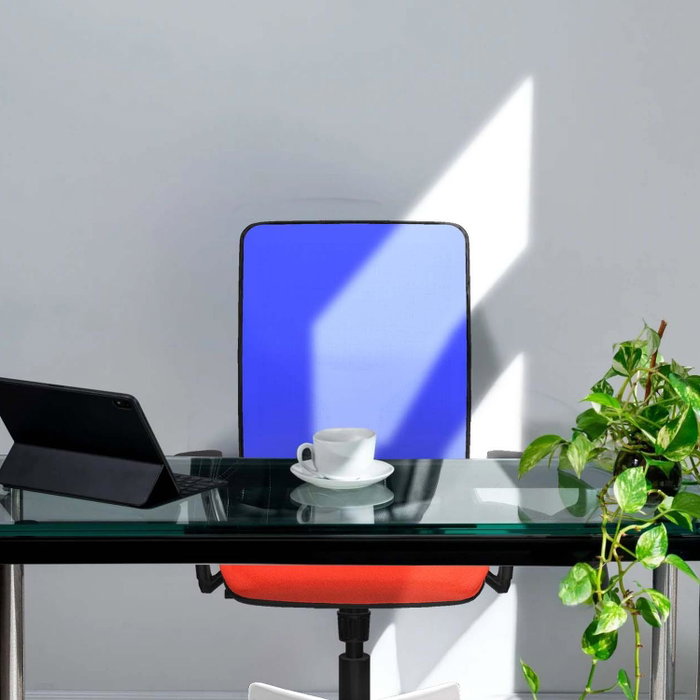 PIQUERAS Y CRESPO Silla de oficina Motilla con mecanismo Sincro, Lila y Blanco PIQUERAS Y CRESPO Silla de oficina Motilla con mecanismo Sincro, Lila y Blanco