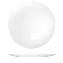 Costa Verde Plato Llano Coupe Saturno 32 cm - Plato de Porcelana para Vajilla (Set de 6)