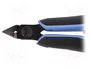 LINDSTRÖM Alicates de corte lateral de precisión ESD 135,5 mm