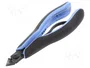 LINDSTRÖM Alicates de corte lateral de precisión ESD 135,5 mm