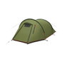 High Peak Tunnelzelt Kite 3 Tienda tipo túnel 3 personas, gris/rojo, Campamento, Impermeable