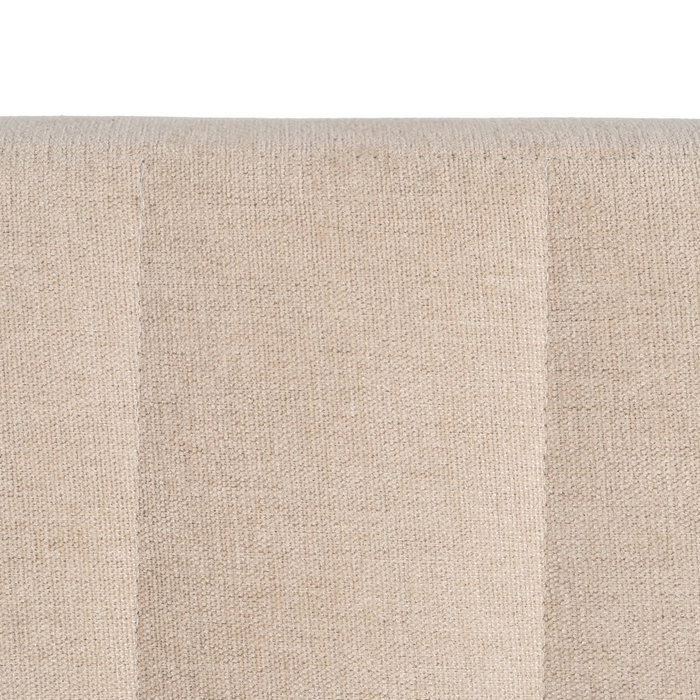 Cabecero Beige Tejido Dormitorio 160 X 122 cm