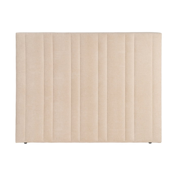 Cabecero Beige Tejido Dormitorio 160 X 122 cm