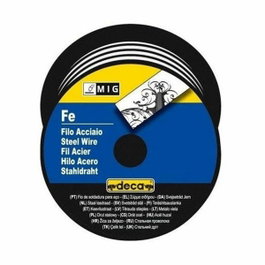 Deca Bobina de alambre de acero para soldadura MIG/MAG 0.8 mm, 0.7 kg