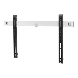 One For All - WM 6611 Ultraslim Flat TV Wandhalterung 90, Soporte mural fino para TV de 32 a 90 pulgadas, peso hasta 80 kg, VESA 100x100 a 600x400 mm, color blanco/negro