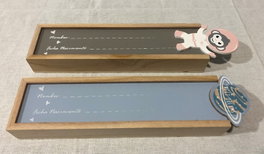 DKD Home Decor Cajas MDF 25x8x6 Surtidas ASTRO DOG