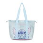 Cerdá Bolsa de Playa Stitch Disney Azul Claro