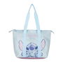 Cerdá Bolsa de Playa Stitch, para Niños de +4 Años, Color Light Blue, Dimensiones 47 x 33 x 15 cm