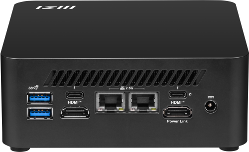 MSI 936-B0B111-237 Mini PC Barebone Intel Core 7 150U DDR5 Wi-Fi 6E Bluetooth 5.3 Negro