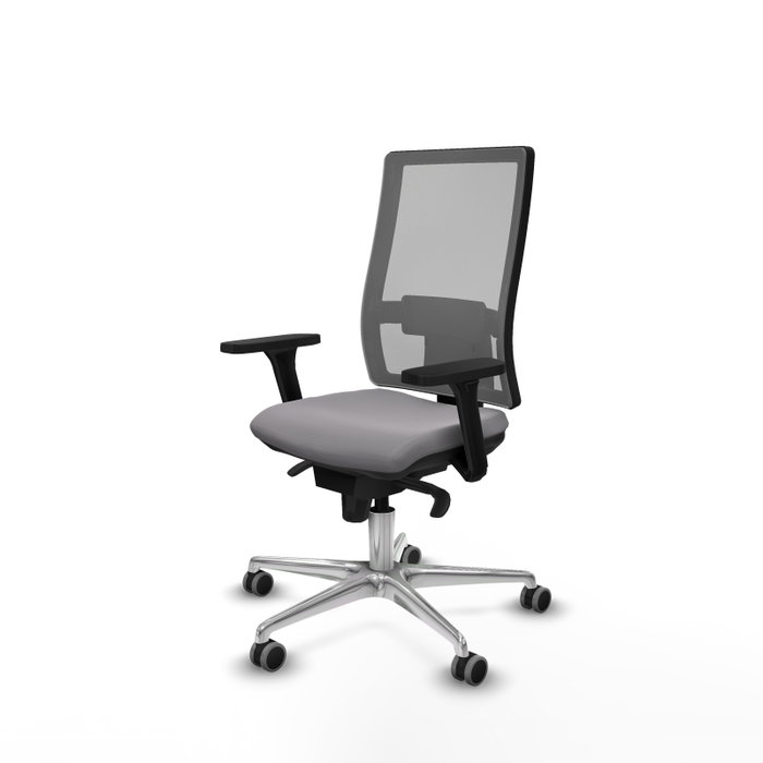 PIQUERAS Y CRESPO Silla de oficina Horna con Mecanismo Sincro y Brazos 3D Gris PIQUERAS Y CRESPO Silla de oficina Horna con Mecanismo Sincro y Brazos 3D Gris