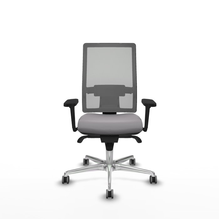 PIQUERAS Y CRESPO Silla de oficina Horna con Mecanismo Sincro y Brazos 3D Gris PIQUERAS Y CRESPO Silla de oficina Horna con Mecanismo Sincro y Brazos 3D Gris