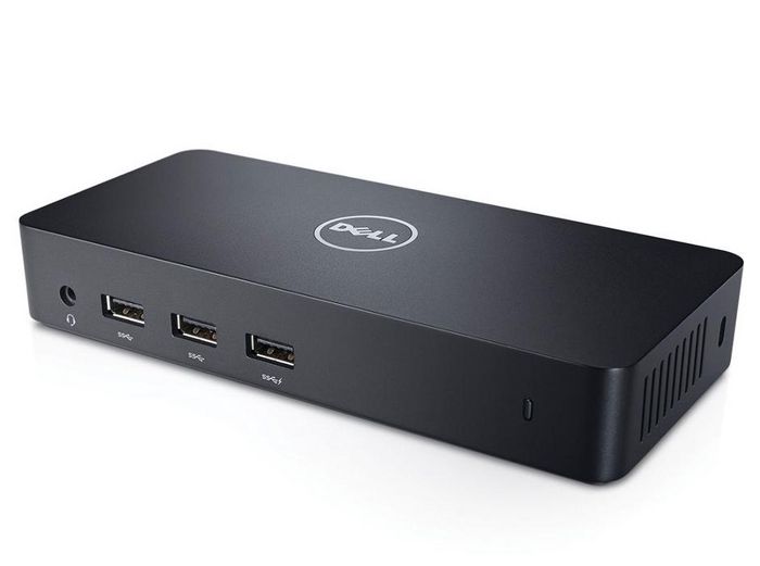 Dell D3100 Docking Station USB 3.0 Triple Video Ultra HD para Portátil