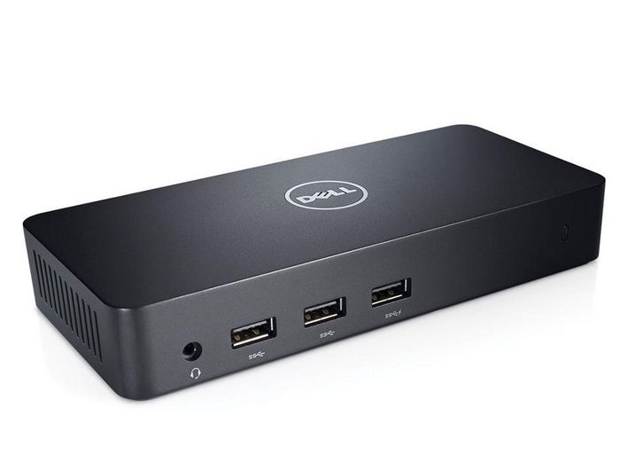 Dell D3100 Docking Station USB 3.0 Triple Video Ultra HD para Portátil