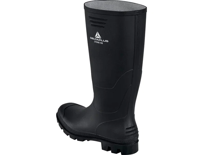 Deltaplus Botas de Seguridad Stone PVC Negro Suela de Tacos Talla 44 Deltaplus Botas de Seguridad Stone PVC Negro Suela de Tacos Talla 44