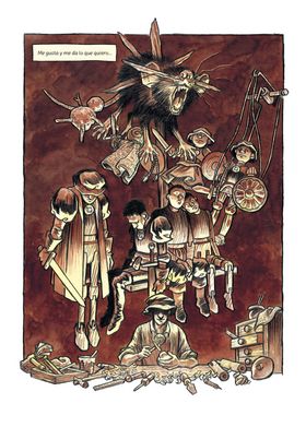 Astisendo Grupo Editorial Vida y obra de un titiritero Novela Gráfica