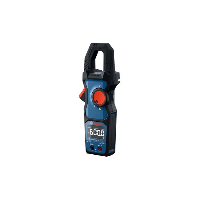 Bosch Professional Pinza Amperimétrica GMC 600-15 con 2 Baterías y Pinza de Corriente MS 90 Professional en Estuche de Transporte