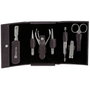 Zwilling Set de manicura y pedicura de 7 piezas con estuche de cuero