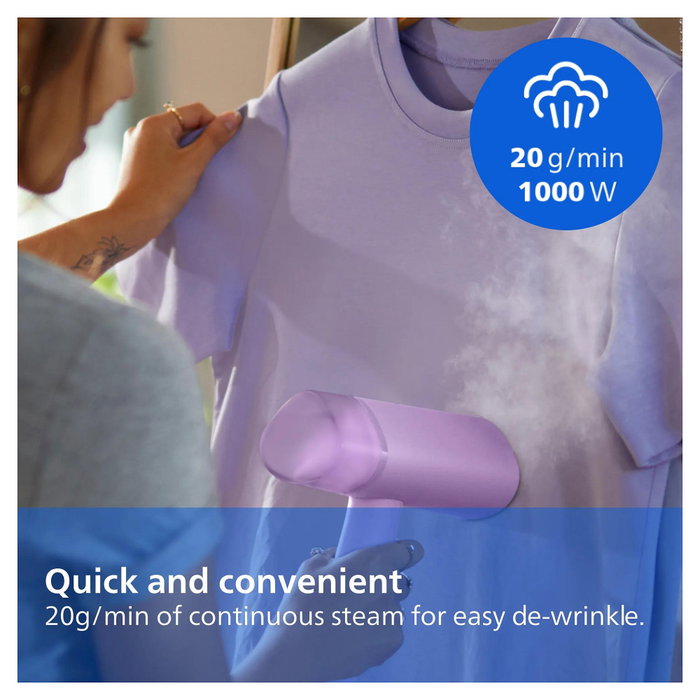 Philips Steamer STH3010/30 Serie 3000 Plegable Lila