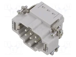LAPP EPIC H-BE Conector Macho de Plantilla de Contacto, 6 Pines