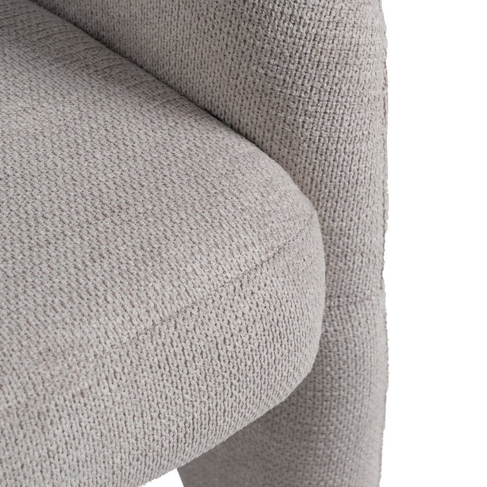 Sillón Beige Tejido Salón 74 X 73 X 75 cm