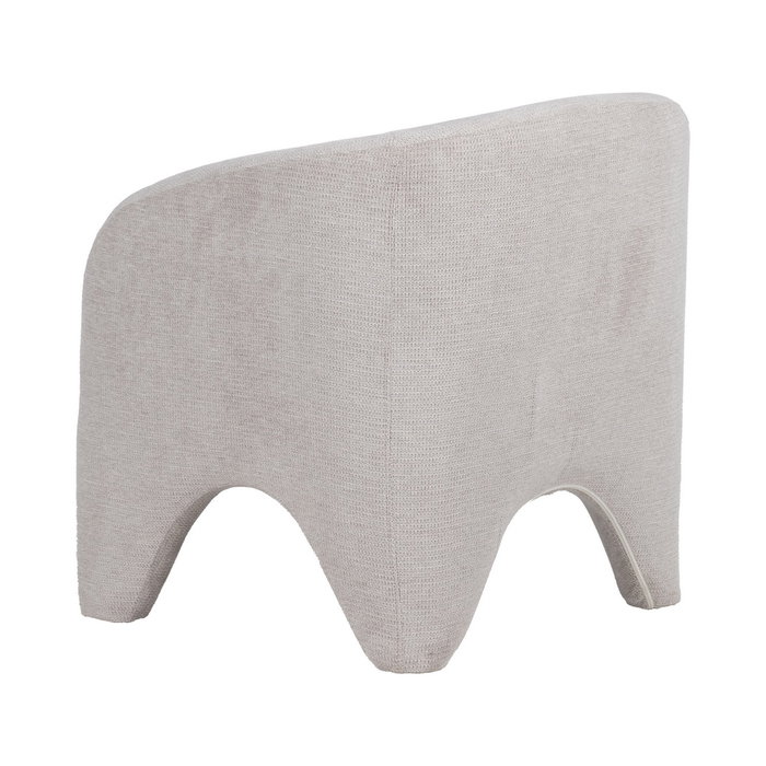 Sillón Beige Tejido Salón 74 X 73 X 75 cm