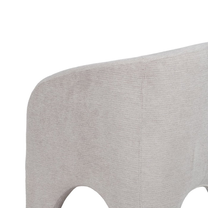 Sillón Beige Tejido Salón 74 X 73 X 75 cm