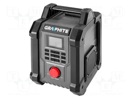 GRAPHITE Radio de acumulador Energy+ 18VDC Bluetooth DAB FM
