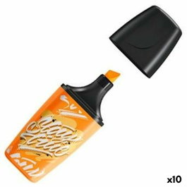 Stabilo Boss Mini Fluorescente Naranja por Snooze One, Pack de 10