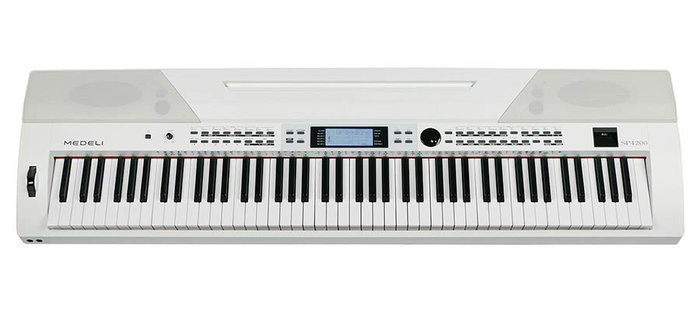 Piano de Escenario Medeli 88 Teclas Sp4200/Wh