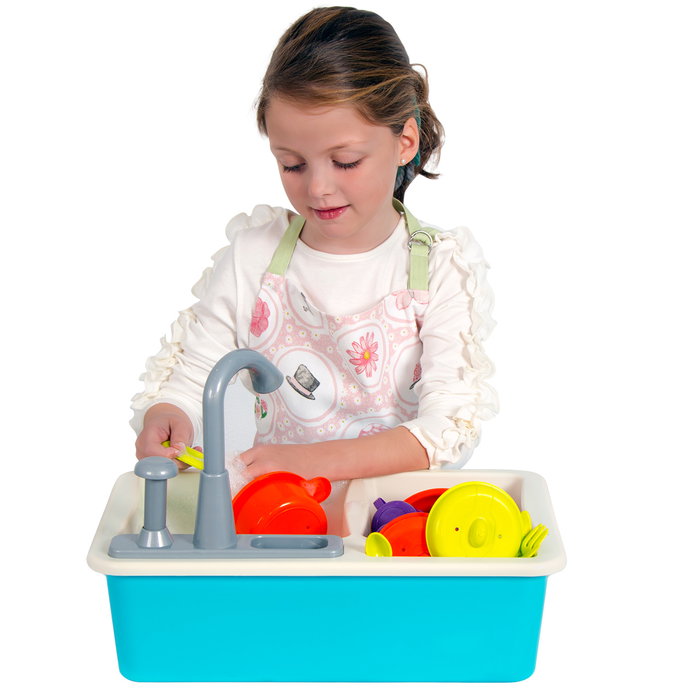 Tachan Fregadero Infantil con Bomba de Agua 28 Piezas Vajilla Incluida +3 Años Juguete Imitación Tachan Fregadero Infantil con Bomba de Agua 28 Piezas Vajilla Incluida +3 Años Juguete Imitación