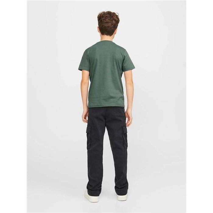 Camiseta de Manga Corta Infantil Jack & Jones Jorheavens Neck Oliva