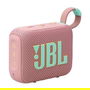 JBL Altavoz Bluetooth GO 4 JBLGO4PINK 4.2W Bluetooth 5.3 Rosa Ultraportátil