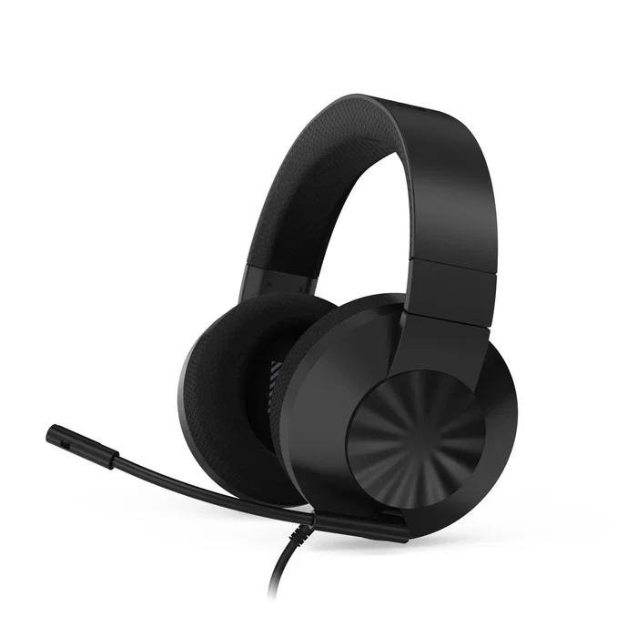 Lenovo H210 Auriculares Gaming para PC, Diadema Alámbricos con Micrófono Boom Cancelación Ruido, Conector 3.5 mm, Frecuencia 20-20000 Hz, Color Negro