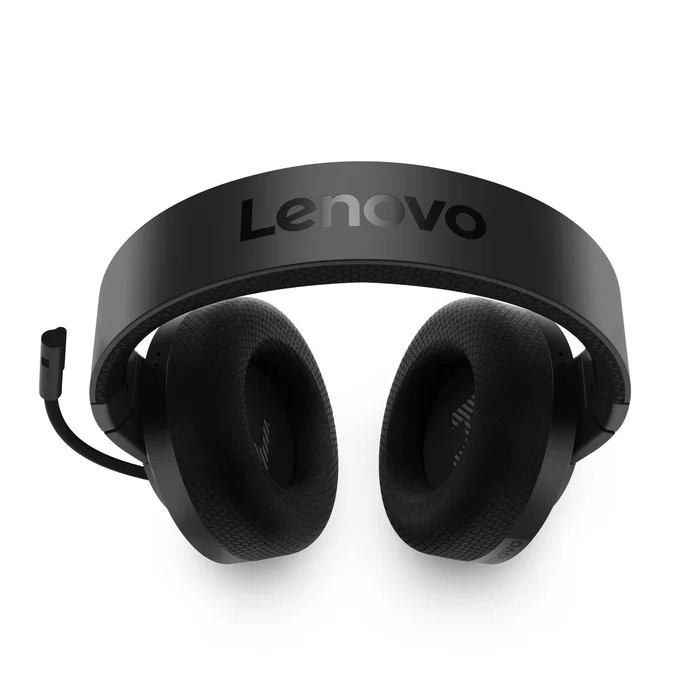 Lenovo H210 Auriculares Gaming para PC, Diadema Alámbricos con Micrófono Boom Cancelación Ruido, Conector 3.5 mm, Frecuencia 20-20000 Hz, Color Negro