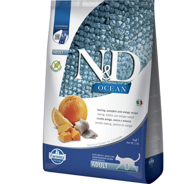 Farmina N&D Ocean Cat Arenque y Calabaza 5kg Farmina N&D Ocean Cat Arenque y Calabaza 5kg
