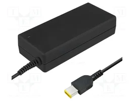 Qoltec Cargador 90W 20V 4.5A para Lenovo Slim tip