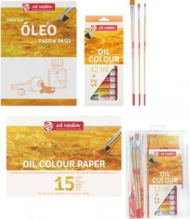 Talens Art Creation Set Óleo 12 Tubos x 12ml Colores Surtidos