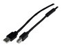 StarTech.com Cable USB 2.0 Activo Amplificado 20m USB A a USB B para Impresoras y Periféricos