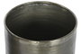 DKD Home Decor Set de 2 Maceteros de Aluminio Envejecido Verde Musgo y Dorado