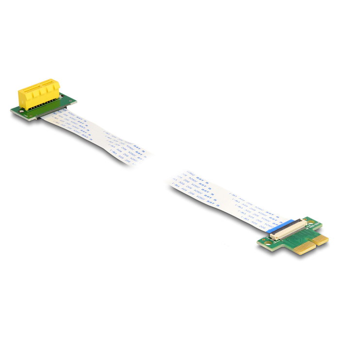 DeLOCK Tarjeta elevadora PCI Express x1 con cable FPC de 30 cm y ángulo de 90° DeLOCK Tarjeta elevadora PCI Express x1 con cable FPC de 30 cm y ángulo de 90°