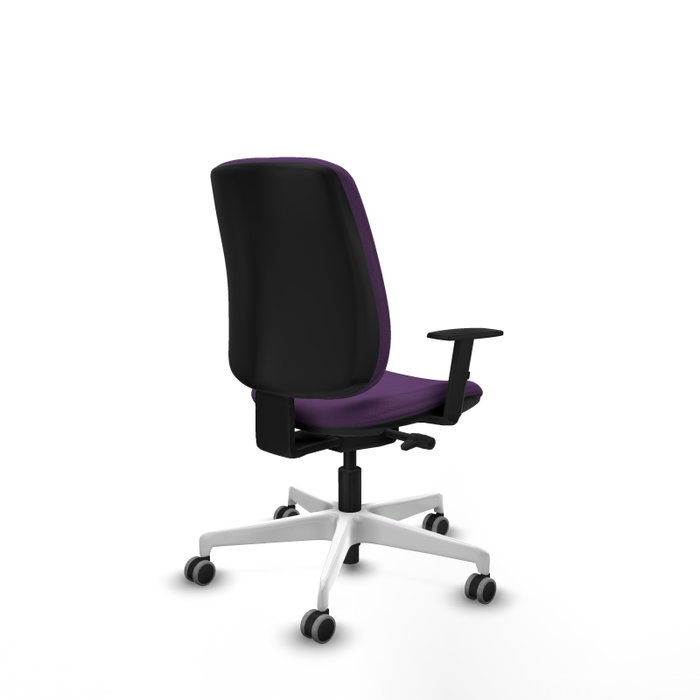 PIQUERAS Y CRESPO Silla de oficina Alares Morada con mecanismo Sincro/Traslack y Brazos 1D PIQUERAS Y CRESPO Silla de oficina Alares Morada con mecanismo Sincro/Traslack y Brazos 1D