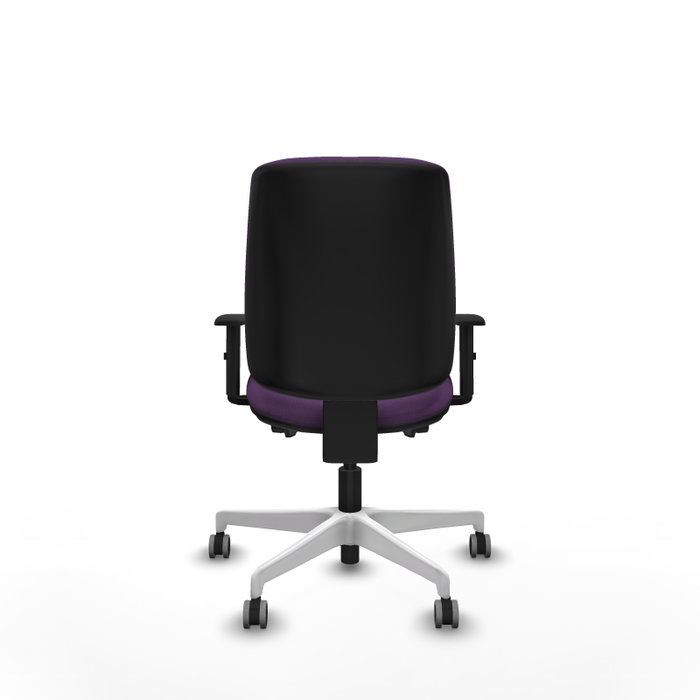 PIQUERAS Y CRESPO Silla de oficina Alares Morada con mecanismo Sincro/Traslack y Brazos 1D PIQUERAS Y CRESPO Silla de oficina Alares Morada con mecanismo Sincro/Traslack y Brazos 1D