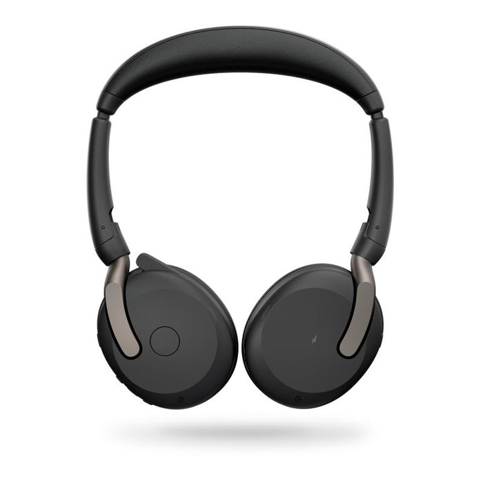 Jabra Headset Evolve2 65 Flex UC Stereo (26699-989-999) - Auriculares diadema con micrófono para UC