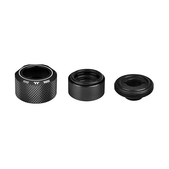 Thermaltake Pacific C-PRO G1/4 PETG, Negro, Aluminio y Cobre Thermaltake Pacific C-PRO G1/4 PETG, Negro, Aluminio y Cobre